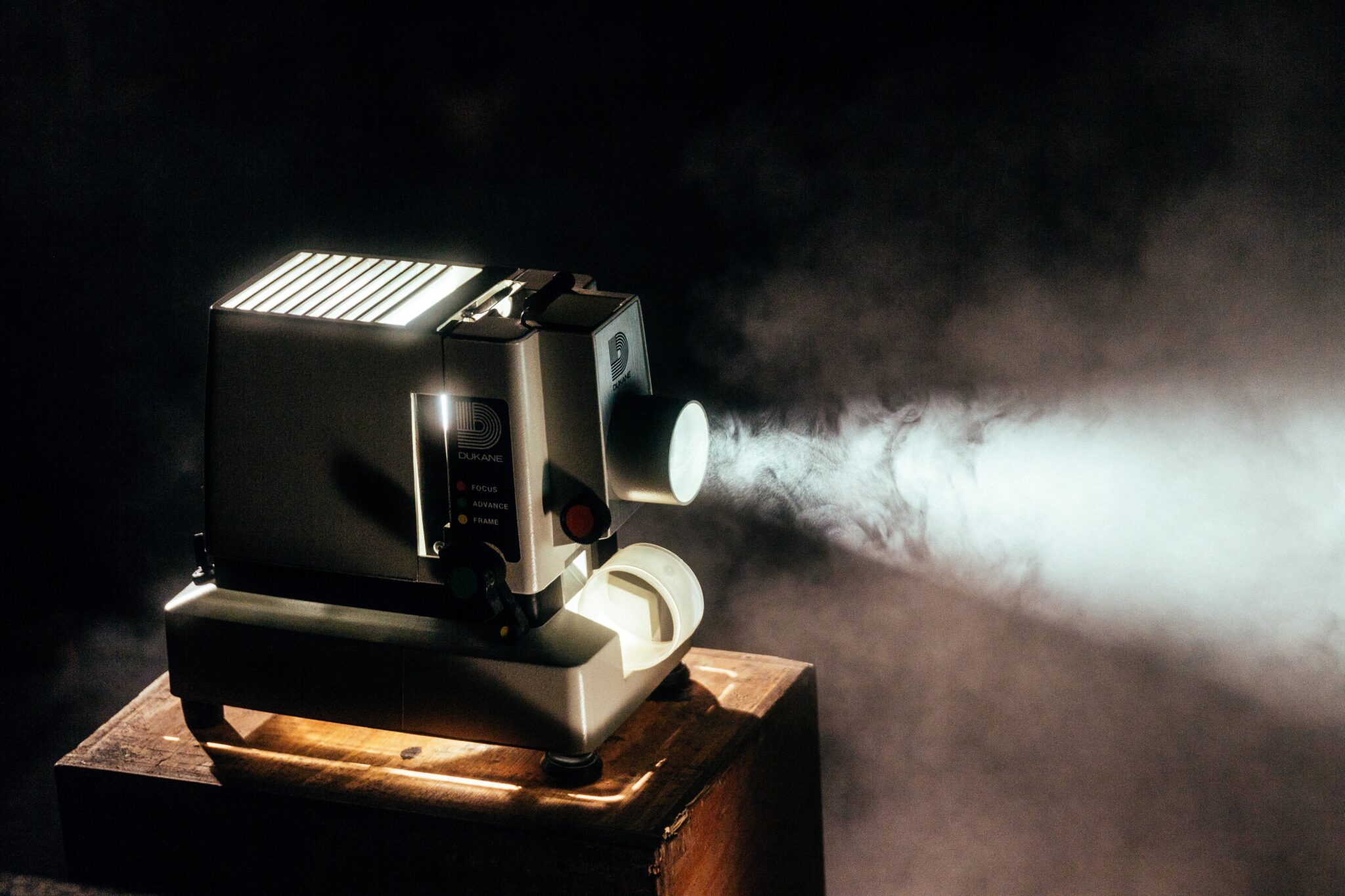 Vintage film projector